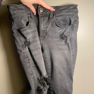 Black American Eagle Jeans